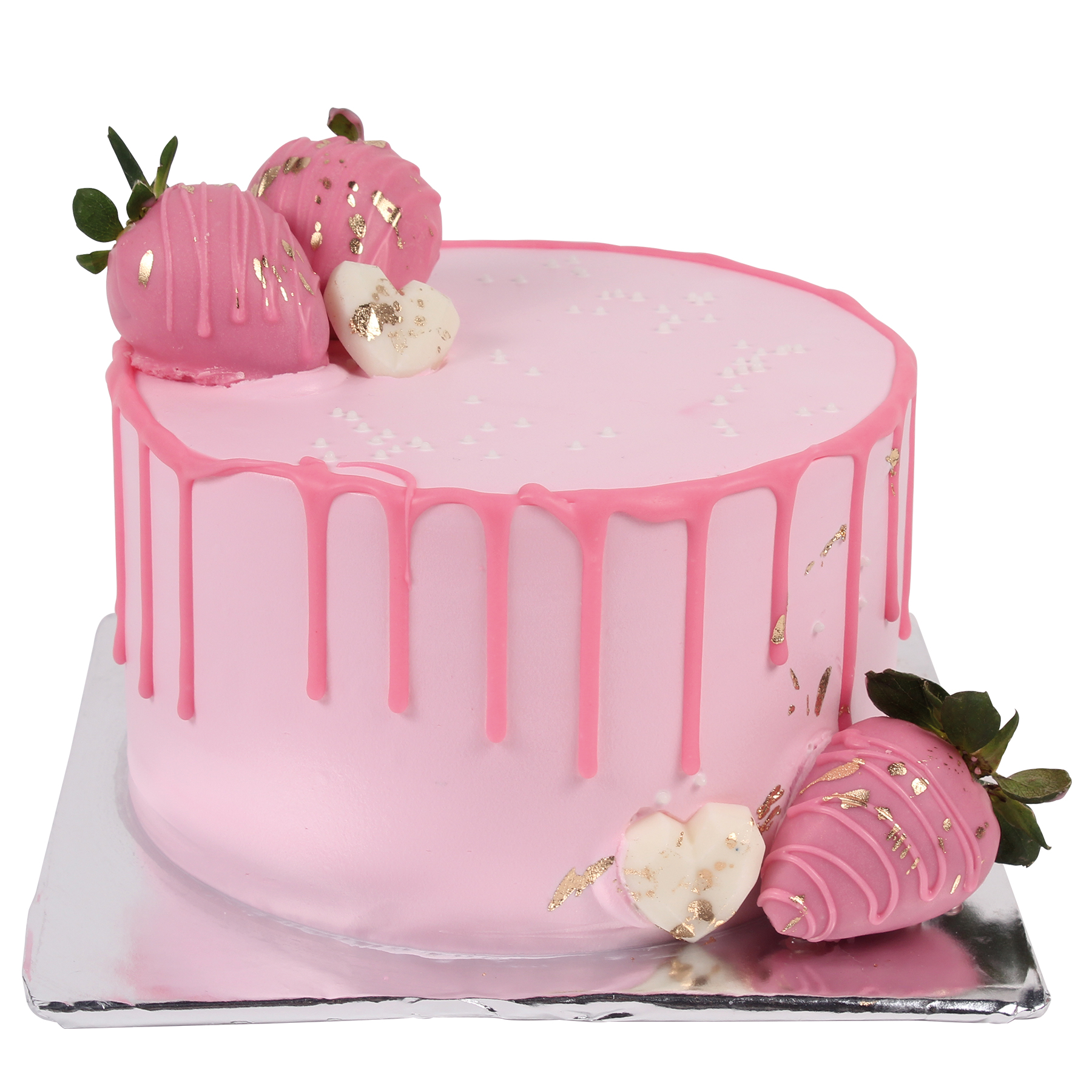 Pastel San Valentín Fresas